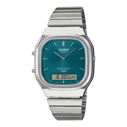 CASIO AQ-240E-3AJF カシオ AQ-240E-3AJF AQ-240E-3AJF【メンズ アナデジ 腕時計 樹脂 レトロ 防水 25FW】
