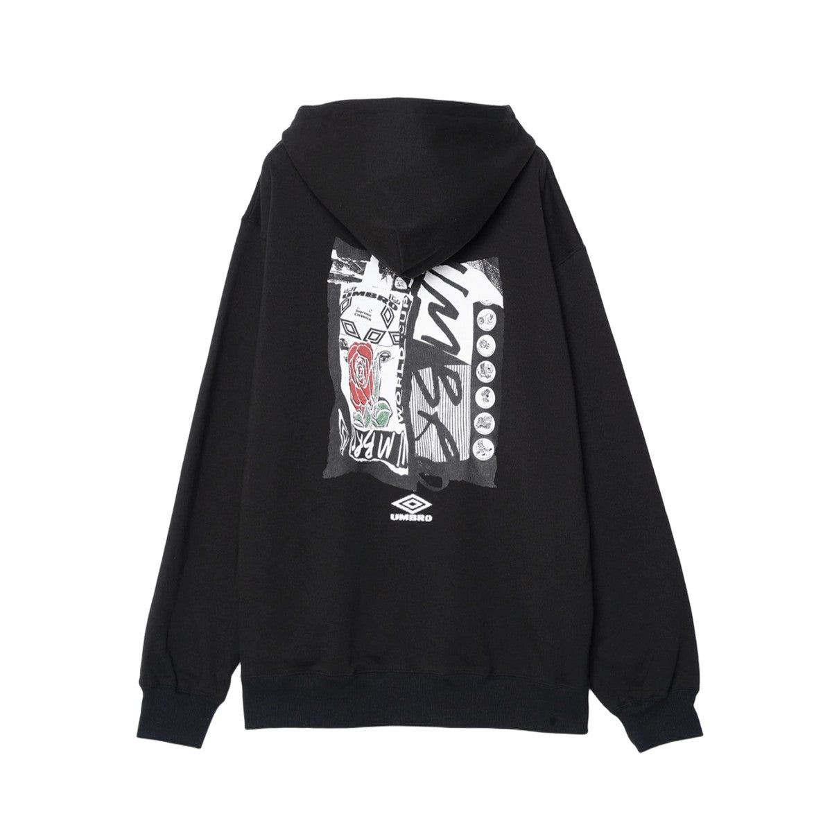 UMBRO HOUSE Hoodie [Kosuke Kawamura×Umbro] アンブロハウス フーディ [河村康輔×アンブロ] UM2502KK-CS01【メンズ パーカー 綿100% コラボ 裏毛素材 25FW】