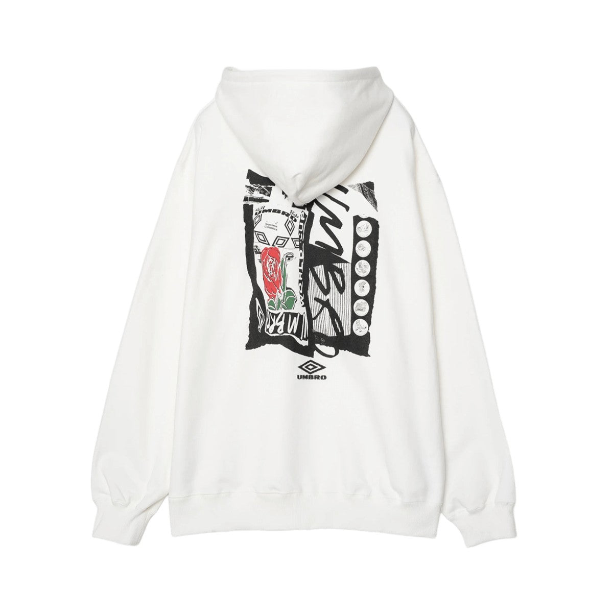 UMBRO HOUSE Hoodie [Kosuke Kawamura×Umbro] アンブロハウス フーディ [河村康輔×アンブロ] UM2502KK-CS01【メンズ パーカー 綿100% コラボ 裏毛素材 25FW】