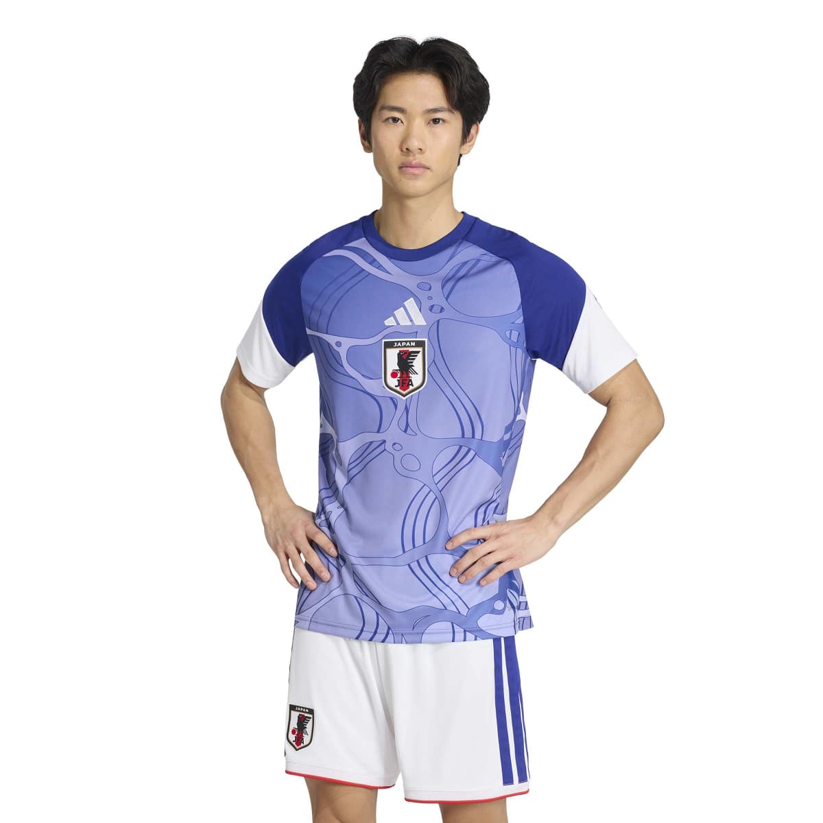 adidas JFA 26 Home Pre-Match Jersey アディダス サッカー日本代表 26 ホーム プレマッチジャージ Q3127【メンズ サッカー プレマッチジャージ 26SS】