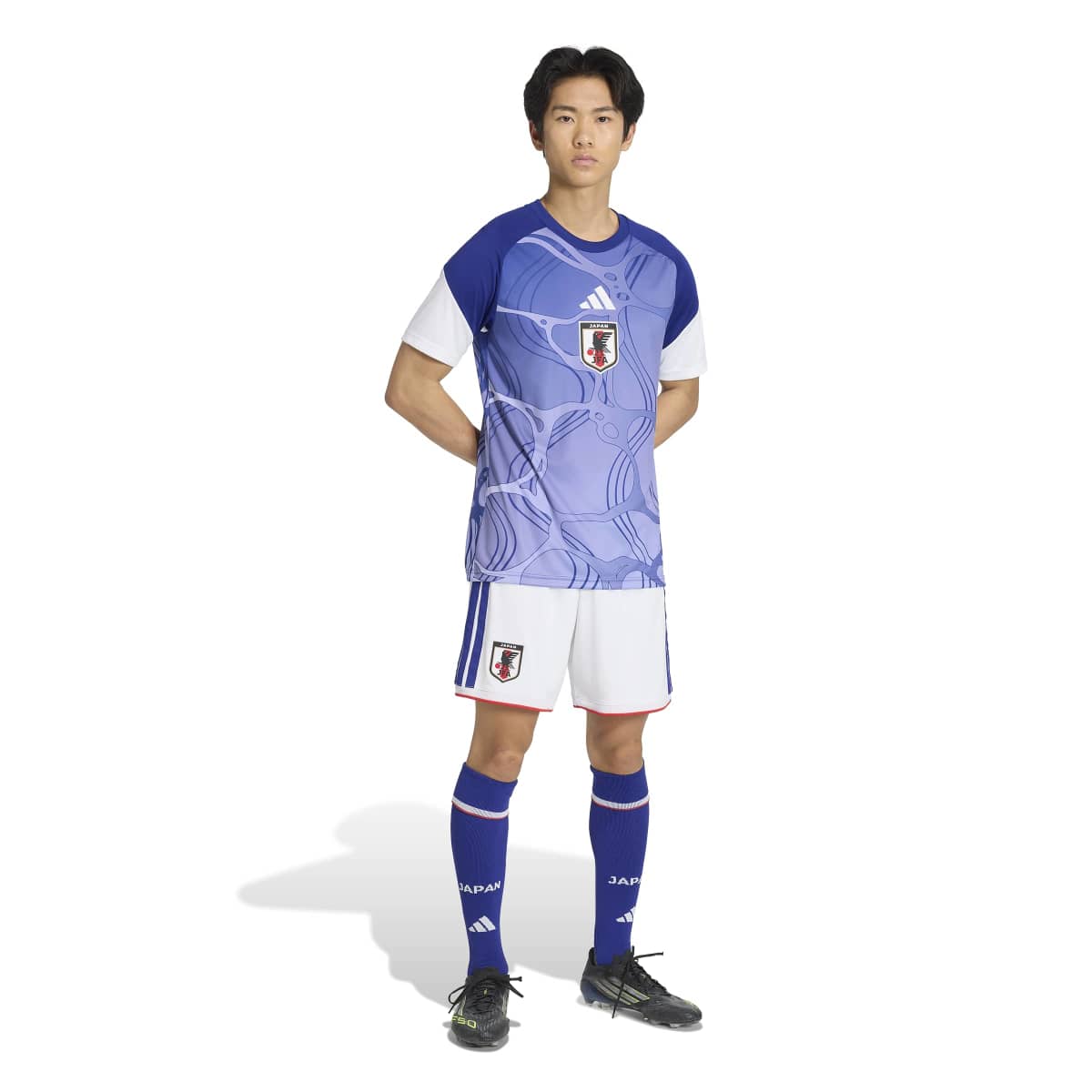 adidas JFA 26 Home Pre-Match Jersey アディダス サッカー日本代表 26 ホーム プレマッチジャージ Q3127【メンズ サッカー プレマッチジャージ 26SS】