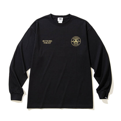 坩堝 坩堝ア式蹴球部 LS T-SHIRT RUTSUBO 坩堝ア式蹴球部 ロングスリーブ Tシャツ R25FA-SUDA-LS【メンズ Tシャツ 長袖 ロンT サッカー コラボ 販路限定 25FW】