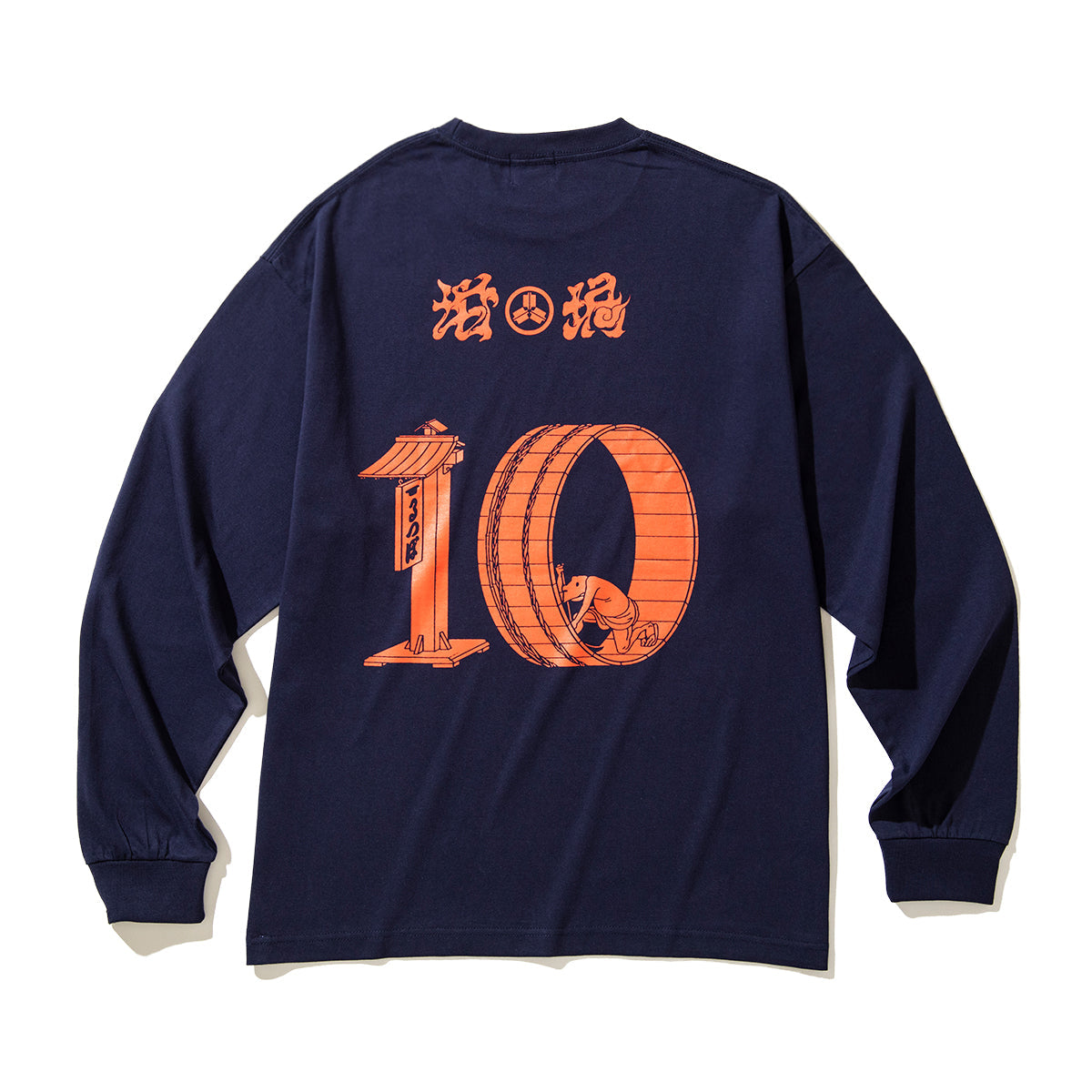 坩堝 坩堝ア式蹴球部 LS T-SHIRT RUTSUBO 坩堝ア式蹴球部 ロングスリーブ Tシャツ R25FA-SUDA-LS【メンズ Tシャツ 長袖 ロンT サッカー コラボ 販路限定 25FW】