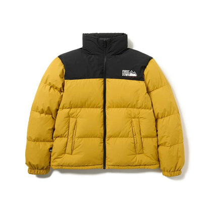 FIRST DOWN  BUBBLE DOWN JKT MICROFT(R) ファーストダウン バブルダウンジャケット マイクロフト F942001【メンズ ダウンジャケット リバーシブル 撥水 防風 保温性 25FW】