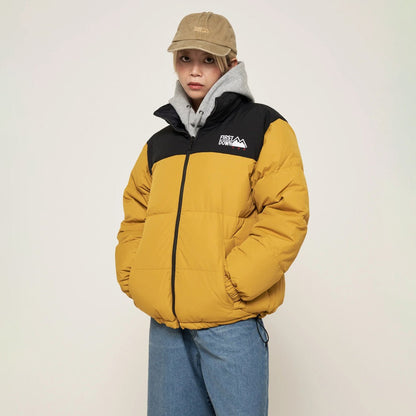 FIRST DOWN  BUBBLE DOWN JKT MICROFT(R) ファーストダウン バブルダウンジャケット マイクロフト F942001【メンズ ダウンジャケット リバーシブル 撥水 防風 保温性 25FW】