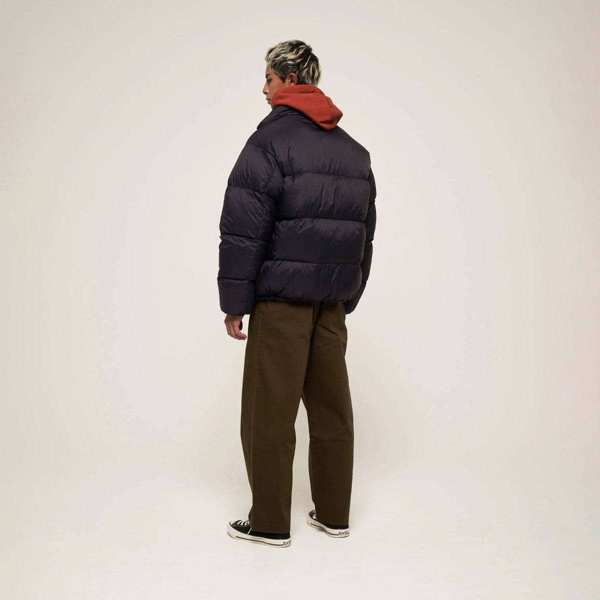 FIRST DOWN LIGHT BUBBLE DOWN JKT ファーストダウン ライトバブルダウンジャケット F942011【メンズ ダウンジャケット 軽量 保温 撥水 アウター 25FW】