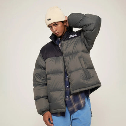 FIRST DOWN LIGHT BUBBLE DOWN JKT ファーストダウン ライトバブルダウンジャケット F942011【メンズ ダウンジャケット 軽量 保温 撥水 アウター 25FW】