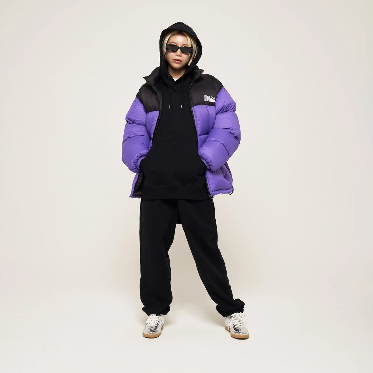 FIRST DOWN LIGHT BUBBLE DOWN JKT ファーストダウン ライトバブルダウンジャケット F942011【メンズ ダウンジャケット 軽量 保温 撥水 アウター 25FW】