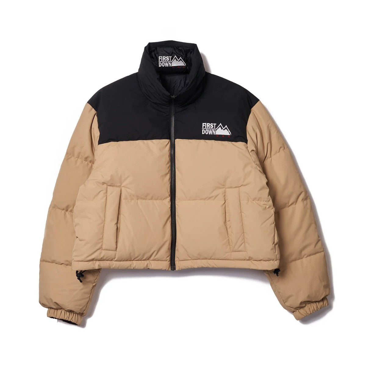 FIRST DOWN SHORT BUBBLE DOWN JKT MICROFT(R) ファーストダウン ショート バブルダウンジャケット マイクロフト F942030【レディース ショートダウン 撥水 防風 保温性 25FW】