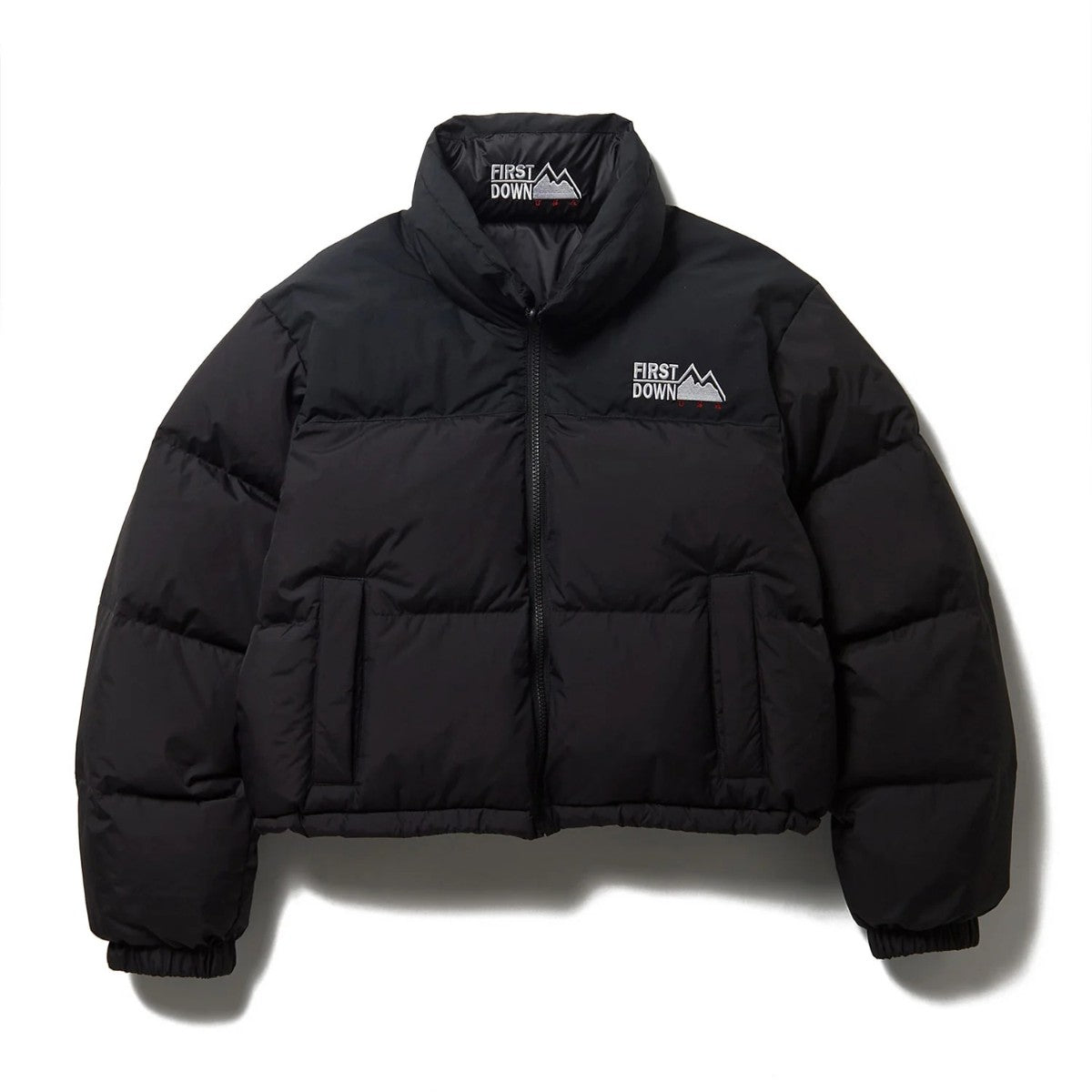 FIRST DOWN SHORT BUBBLE DOWN JKT MICROFT(R) ファーストダウン ショート バブルダウンジャケット マイクロフト F942030【レディース ショートダウン 撥水 防風 保温性 25FW】