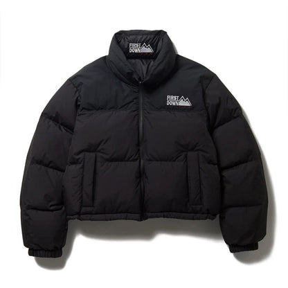 FIRST DOWN SHORT BUBBLE DOWN JKT MICROFT(R) ファーストダウン ショート バブルダウンジャケット マイクロフト F942030【レディース ショートダウン 撥水 防風 保温性 25FW】