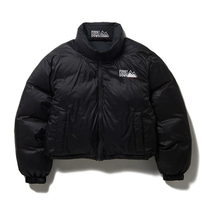 FIRST DOWN SHORT BUBBLE DOWN JKT MICROFT(R) ファーストダウン ショート バブルダウンジャケット マイクロフト F942030【レディース ショートダウン 撥水 防風 保温性 25FW】