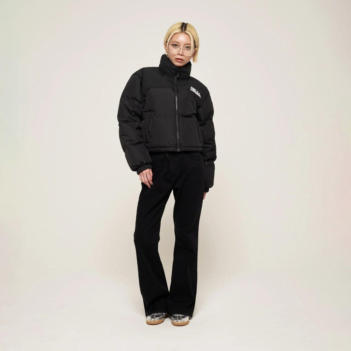 FIRST DOWN SHORT BUBBLE DOWN JKT MICROFT(R) ファーストダウン ショート バブルダウンジャケット マイクロフト F942030【レディース ショートダウン 撥水 防風 保温性 25FW】