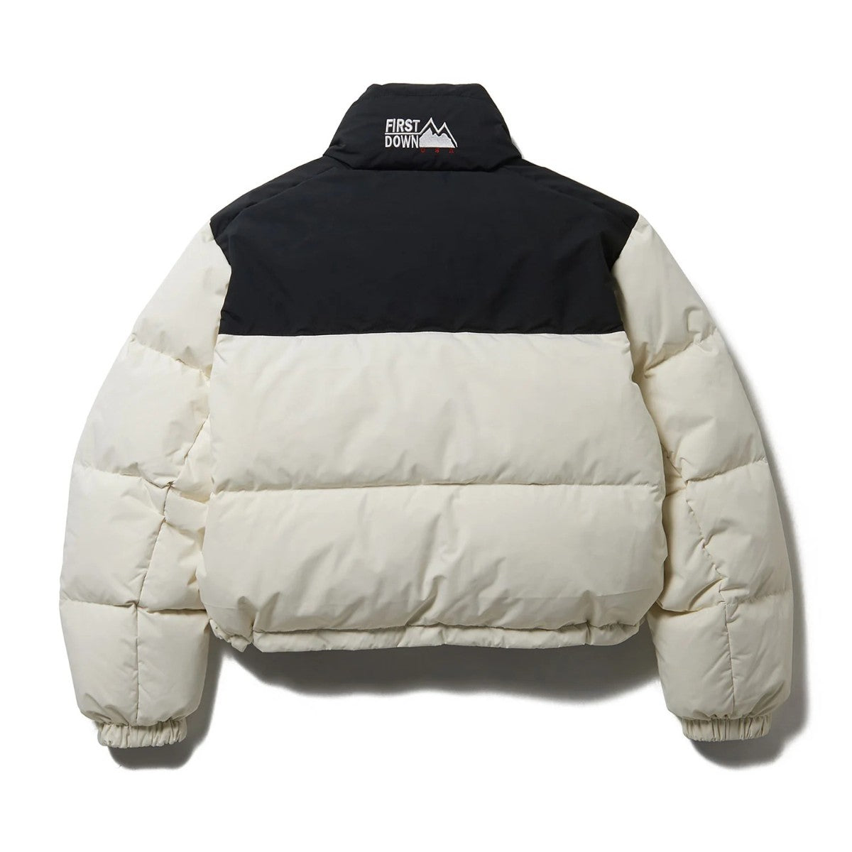 FIRST DOWN SHORT BUBBLE DOWN JKT MICROFT(R) ファーストダウン ショート バブルダウンジャケット マイクロフト F942030【レディース ショートダウン 撥水 防風 保温性 25FW】