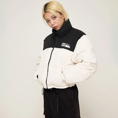 FIRST DOWN SHORT BUBBLE DOWN JKT MICROFT(R) ファーストダウン ショート バブルダウンジャケット マイクロフト F942030【レディース ショートダウン 撥水 防風 保温性 25FW】