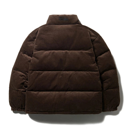 FIRST DOWN BUBBLE DOWN JKT CORDUROY ファーストダウン バブルダウンジャケット コーデュロイ F942032【メンズ ダウンジャケット コーデュロイ リバーシブル 保温性 軽量 25FW】