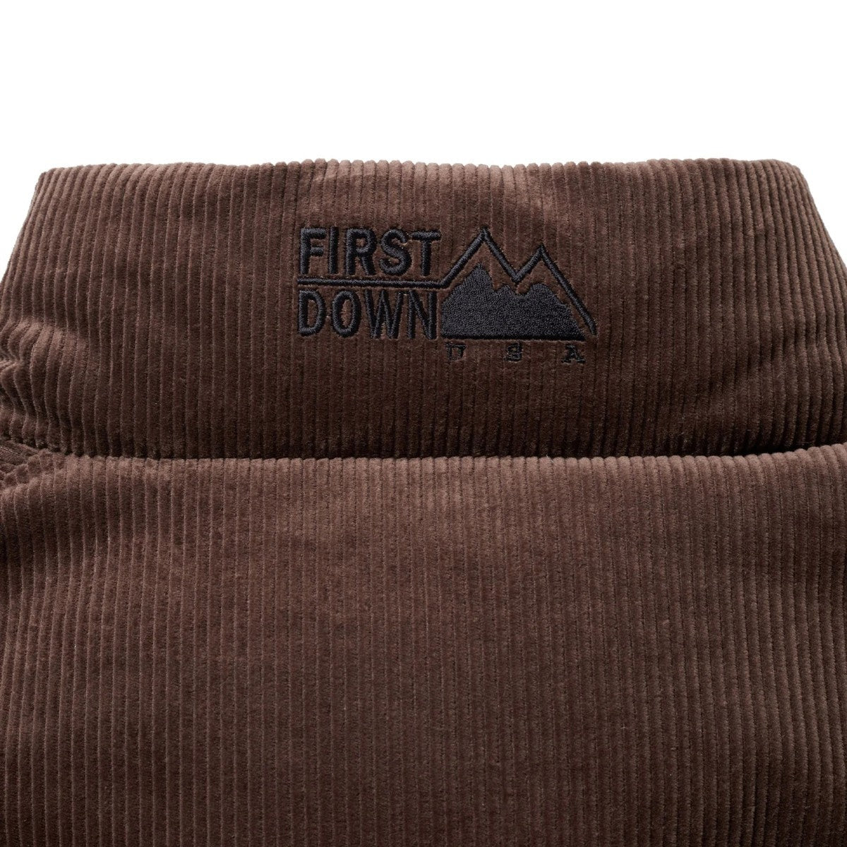 FIRST DOWN BUBBLE DOWN JKT CORDUROY ファーストダウン バブルダウンジャケット コーデュロイ F942032【メンズ ダウンジャケット コーデュロイ リバーシブル 保温性 軽量 25FW】