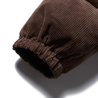 FIRST DOWN BUBBLE DOWN JKT CORDUROY ファーストダウン バブルダウンジャケット コーデュロイ F942032【メンズ ダウンジャケット コーデュロイ リバーシブル 保温性 軽量 25FW】