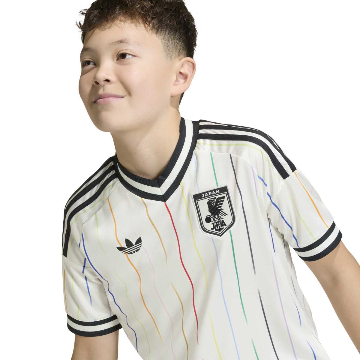 adidas Kids JFA 2026 Away Jersey Mini Kit アディダス キッズ サッカー日本代表 2026 アウェイ レプリカ ユニフォーム VX205【メンズ サッカー ユニフォーム キッズ 26SS】