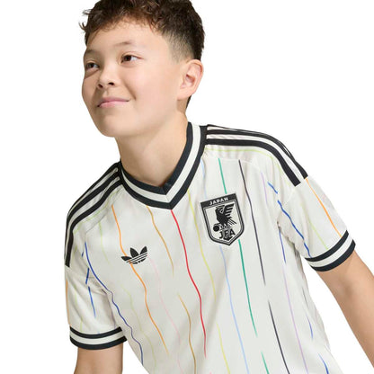 adidas Kids JFA 2026 Away Jersey Mini Kit アディダス キッズ サッカー日本代表 2026 アウェイ レプリカ ユニフォーム VX205【メンズ サッカー ユニフォーム キッズ 26SS】