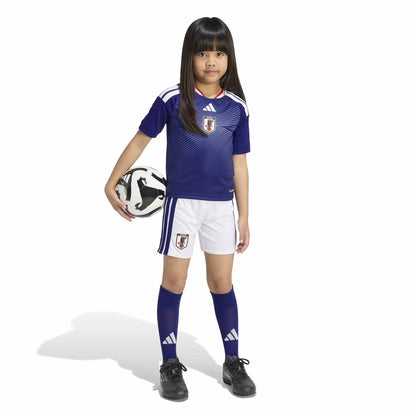 adidas Kids JFA 2026 Home Jersey Mini Kit アディダス キッズ サッカー日本代表 2026 ホーム レプリカ ユニフォーム ミニキット VZ513【メンズ サッカー ユニフォーム キッズ 26SS】