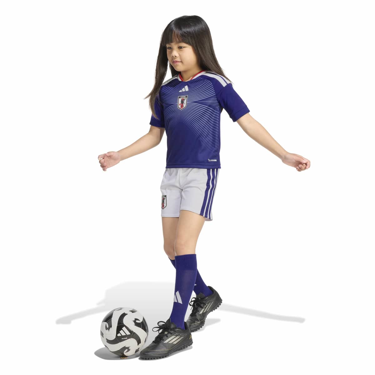 adidas Kids JFA 2026 Home Jersey Mini Kit アディダス キッズ サッカー日本代表 2026 ホーム レプリカ ユニフォーム ミニキット VZ513【メンズ サッカー ユニフォーム キッズ 26SS】