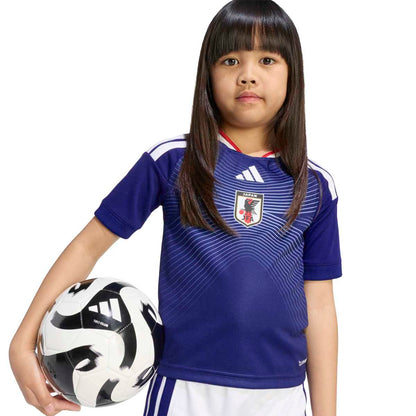 adidas Kids JFA 2026 Home Jersey Mini Kit アディダス キッズ サッカー日本代表 2026 ホーム レプリカ ユニフォーム ミニキット VZ513【メンズ サッカー ユニフォーム キッズ 26SS】