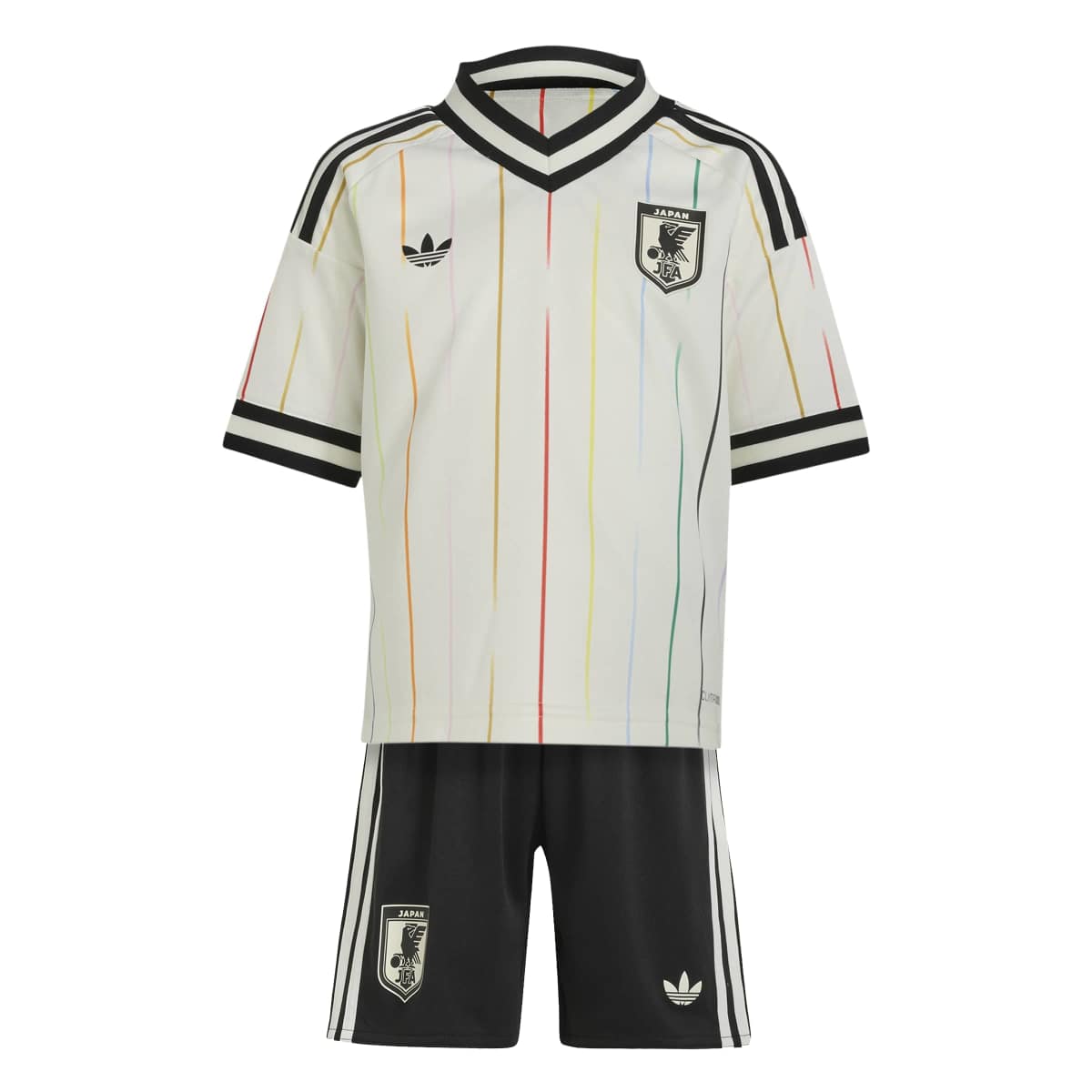 adidas Kids JFA 2026 Away Jersey Mini Kit アディダス キッズ サッカー日本代表 2026 アウェイ レプリカ ユニフォーム ミニキット WM459【メンズ サッカー ユニフォーム キッズ 26SS】