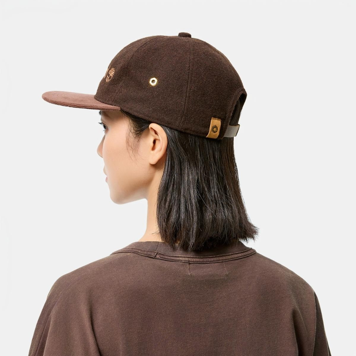 Timberland [TOKYO DESIGN COLLECTIVE] Cord Brim Hat ティンバーランド [トウキョウ デザイン コレクティブ] コーデュロイ ブリム ハット A2QN6【メンズ キャップ 帽子 ウール ロゴ 刺繍 25FW】