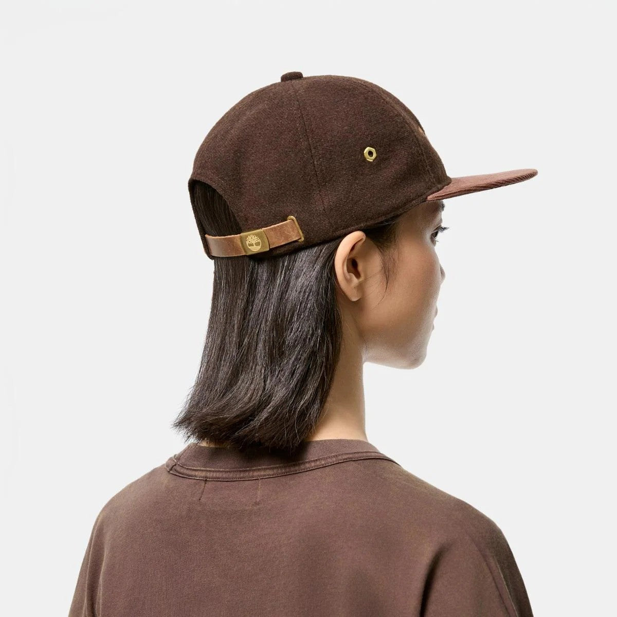 Timberland [TOKYO DESIGN COLLECTIVE] Cord Brim Hat ティンバーランド [トウキョウ デザイン コレクティブ] コーデュロイ ブリム ハット A2QN6【メンズ キャップ 帽子 ウール ロゴ 刺繍 25FW】