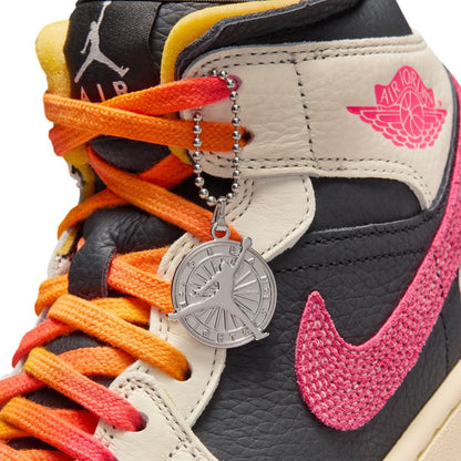 JORDAN BRAND Air Jordan 1 Mid Se Edge ジョーダンブランド エアジョーダン 1 ミッド SE エッジ IB7007-107【レディース レザースニーカー クッション性 アウトソール 耐久性 26SS】