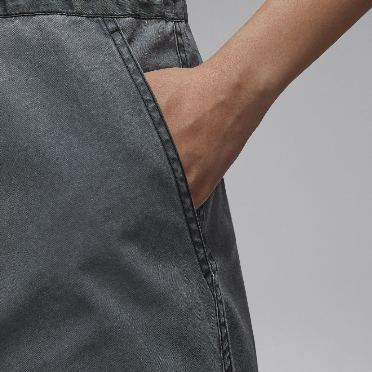 JORDAN BRAND Women'S Jordan Chicago Parachute Skirt ジョーダンブランド ウィメンズ ジョーダン シカゴ パラシュート スカート IF1048【レディース コットン素材 ウォッシュ加工 シルエットアレンジ リラックス 26SS】