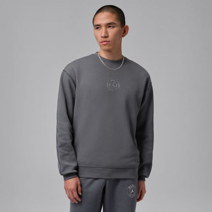 JORDAN BRAND Paris Saint-Germain Hoop Fleece Crewneck Sweatshirt ジョーダンブランド パリ・サンジェルマン フープ フリース クルーネック スウェットシャツ IF3801【メンズ クルーネック トレーナー ロゴ 26SS】