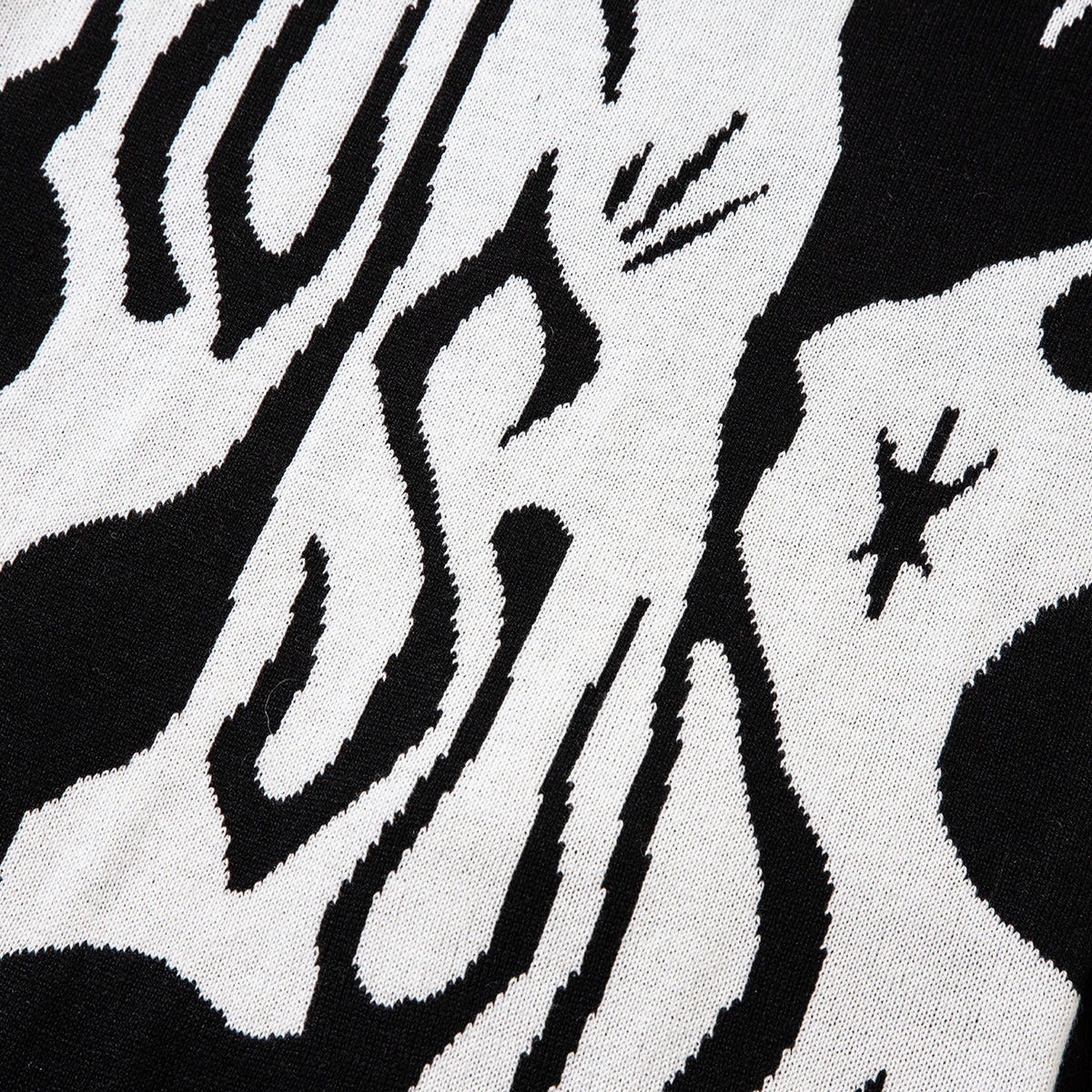 坩堝 Yu-Un JACQUARD SCARF (RUTSUBO× LOW MOROMI) RUTSUBO 遊雲 ジャカードスカーフ R25HO-LOW-AC【メンズ スカーフ ジャカード アート コラボ 25FW】