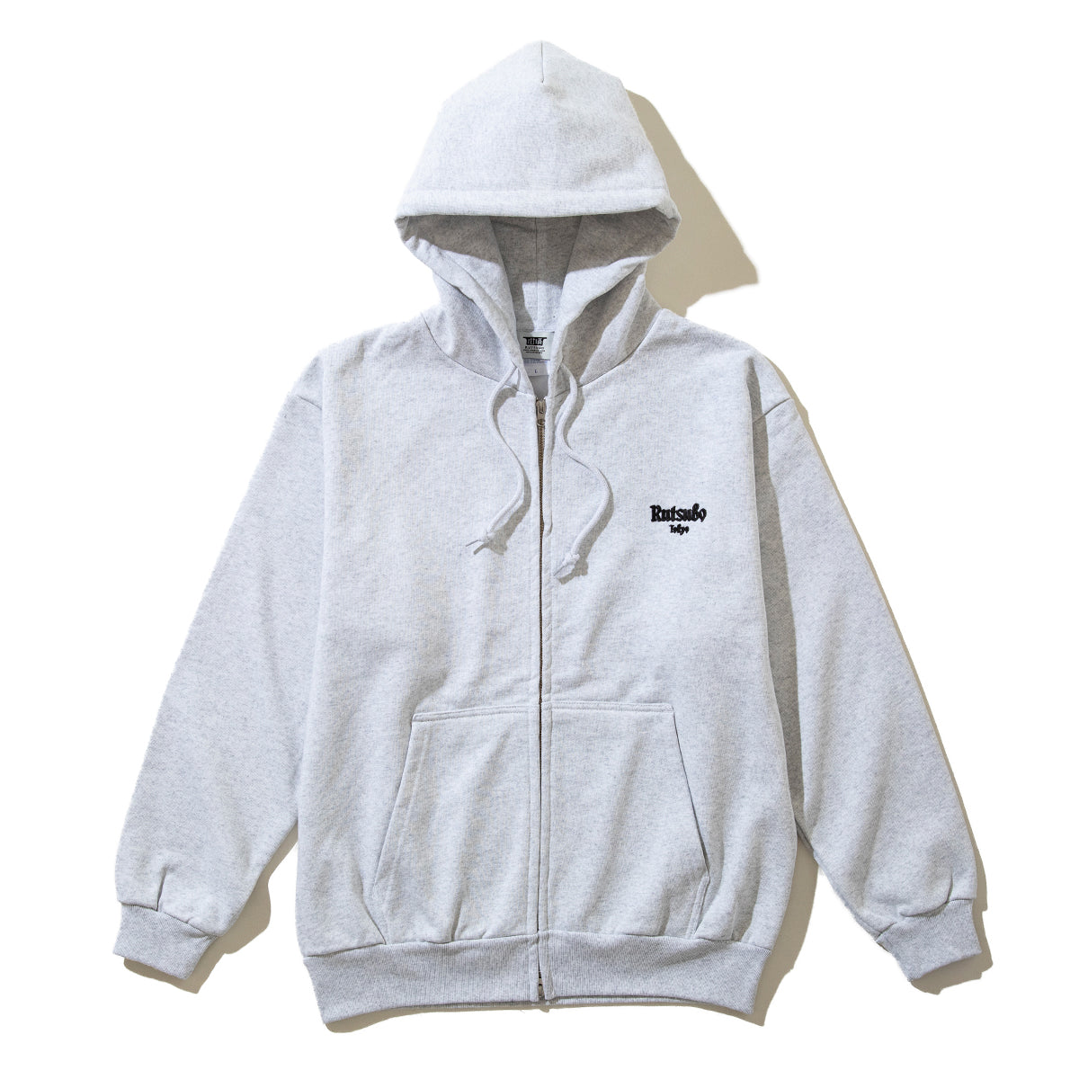 坩堝 Mooney-man (無二男) ZIP PARKA (RUTSUBO×YU SUDA) RUTSUBO ムーニーマン ジップ パーカ R25HO-SUDA-PF【メンズ ジップパーカ 厚手 裏起毛 刺繍ロゴ スウェット 25FW】