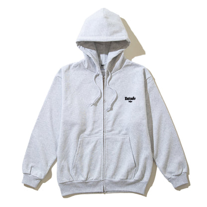 坩堝 Mooney-man (無二男) ZIP PARKA (RUTSUBO×YU SUDA) RUTSUBO ムーニーマン ジップ パーカ R25HO-SUDA-PF【メンズ ジップパーカ 厚手 裏起毛 刺繍ロゴ スウェット 25FW】