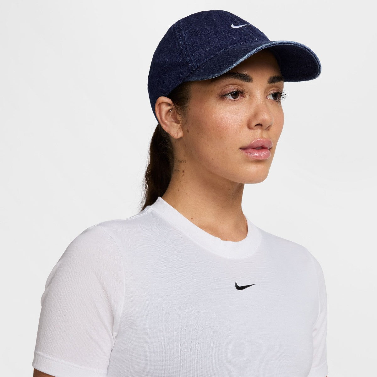 NIKE Unstructured Denim Cap ナイキ アンストラクチャード デニム キャップ HF0383【メンズ キャップ ウォッシュ加工 オーガニックコットン サステナブル 26SS】