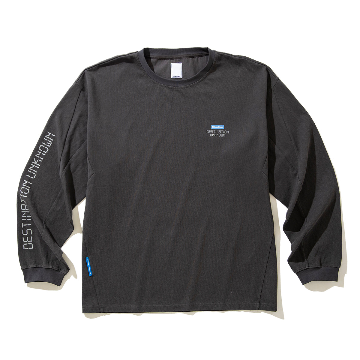 Liberaiders 3D CUT L/S TEE for Kinetics リベレイダース 3D カット ロングスリーブ ティー for キネティクス 715012518【メンズ 別注 ロングスリーブ  Tシャツ 立体シルエット コラボ 25FW】