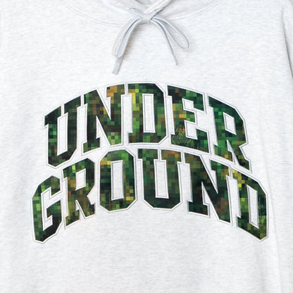 APPLEBUM “Pixel Camo UNDERGROUND” Hoodie アップルバム “ピクセルカモ アンダーグラウンド” フーディ GT2520403【メンズ パーカー ヘビーウェイト カモ柄 コラボ 25FW】
