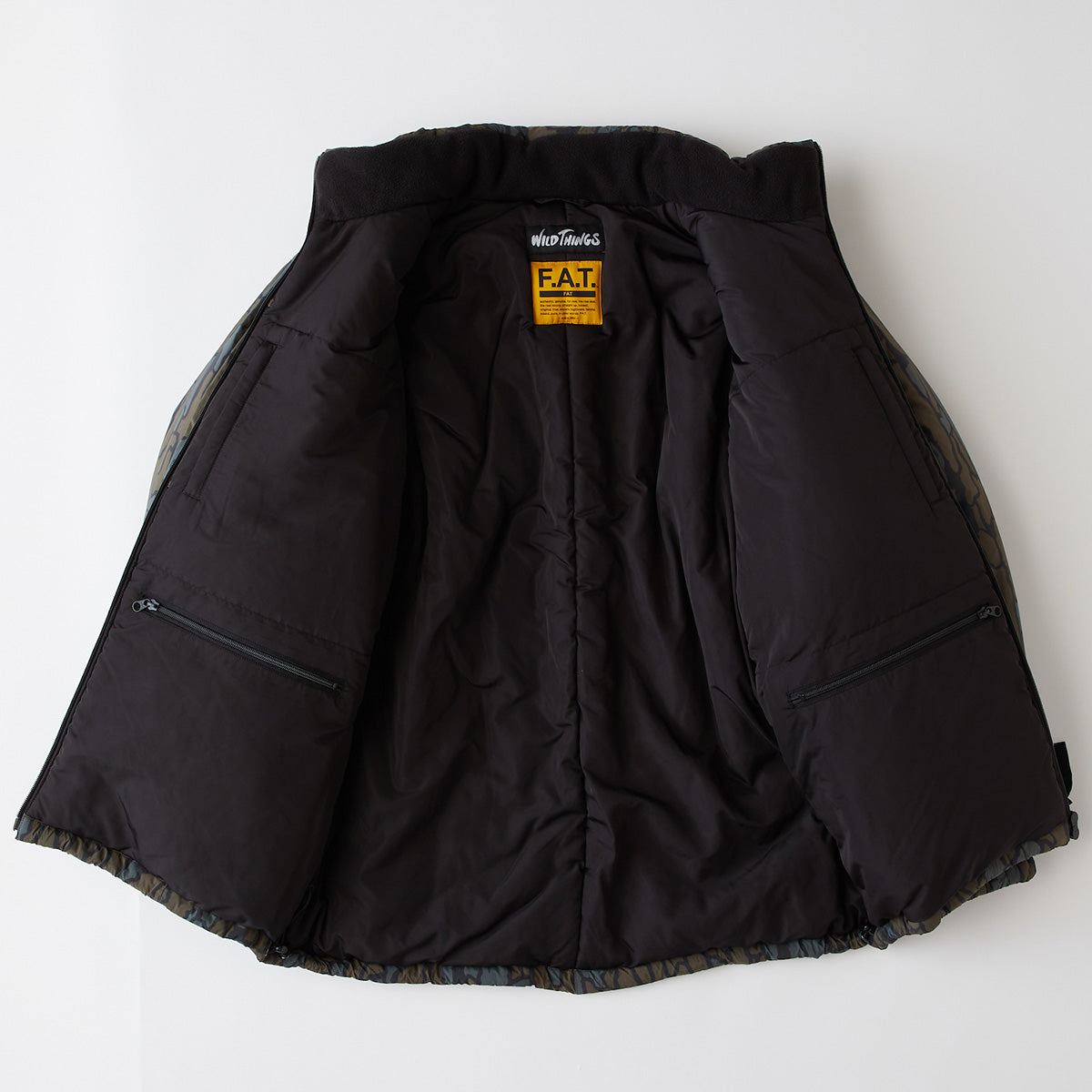 FAT WILDBERG エフエイティー ワイルドバーグ F32521-JK23【メンズ ジャケット インサレーション ナイロンタッサー 中綿 軽量 防寒 25FW】