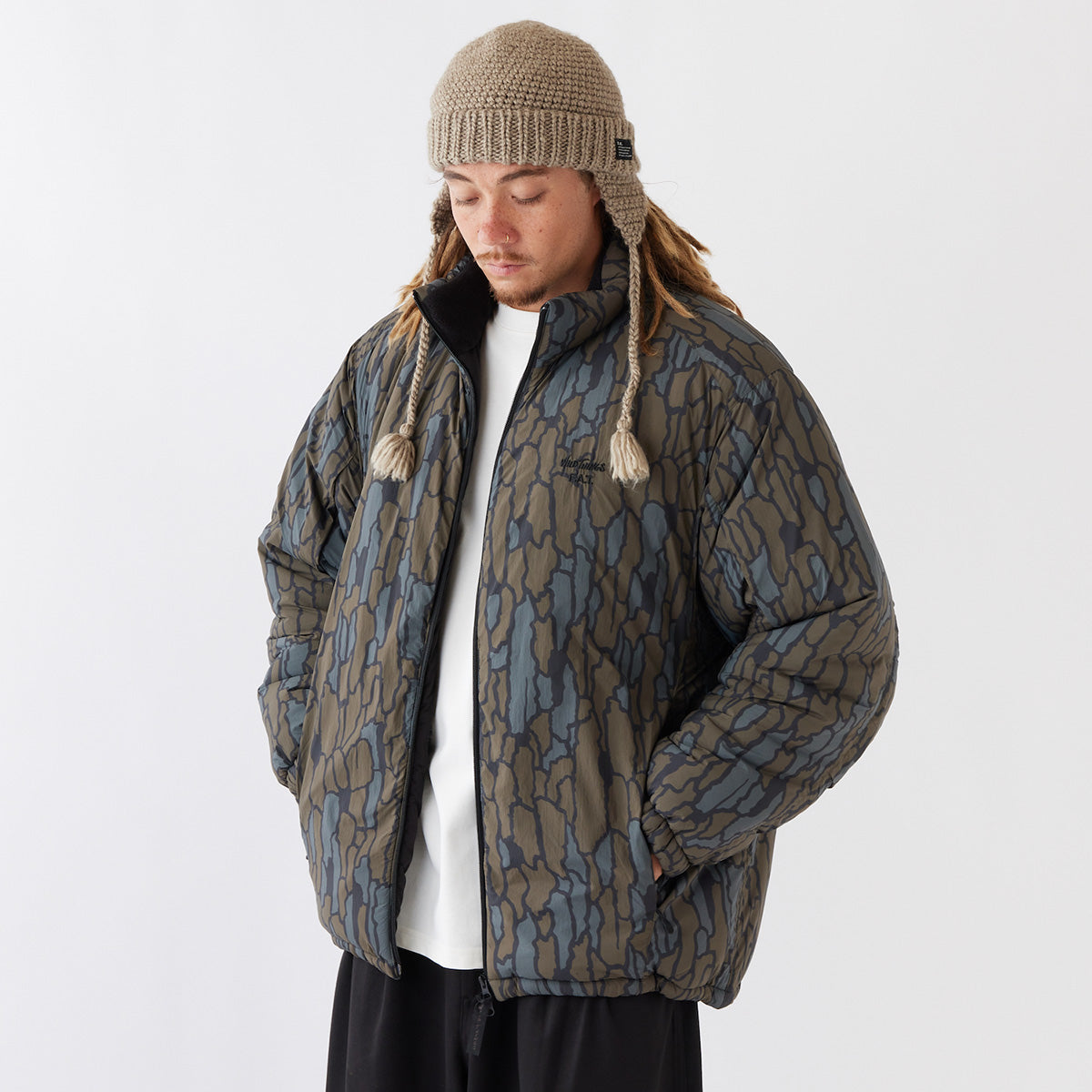 FAT WILDBERG エフエイティー ワイルドバーグ F32521-JK23【メンズ ジャケット インサレーション ナイロンタッサー 中綿 軽量 防寒 25FW】
