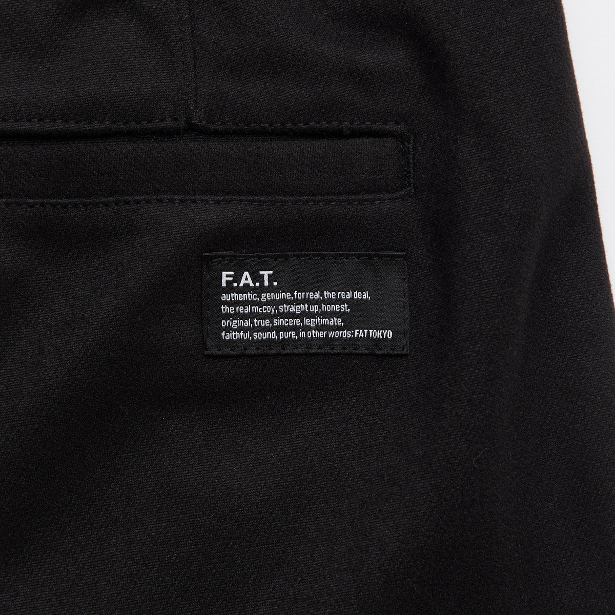 FAT WARMROUSER エフエイティー ウォームラウザー F32521-PN35【メンズ ワイドパンツ イージーパンツ テーパード ドローコード 25FW】