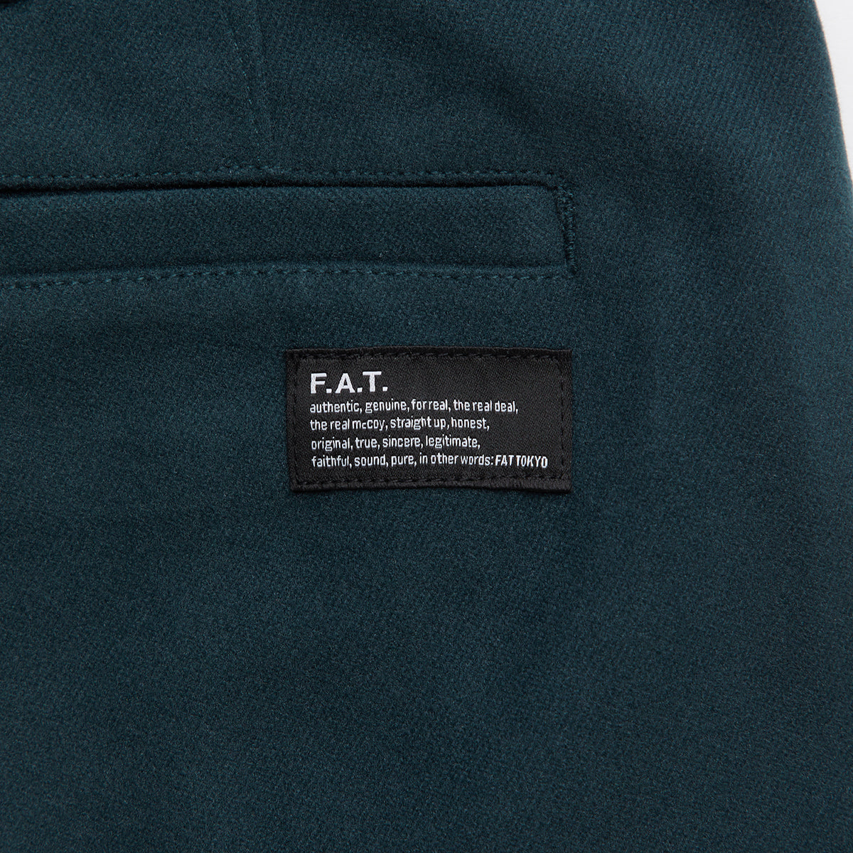 FAT WARMROUSER エフエイティー ウォームラウザー F32521-PN35【メンズ ワイドパンツ イージーパンツ テーパード ドローコード 25FW】