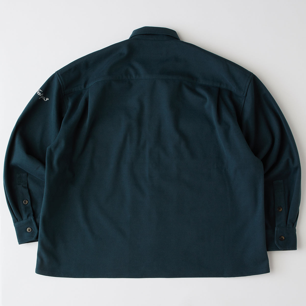 FAT WARMCROP エフエイティー ウォームクロップ F32521-SH21【メンズ シャツ ビッグシルエット 起毛感 ロゴ刺繍 25FW】