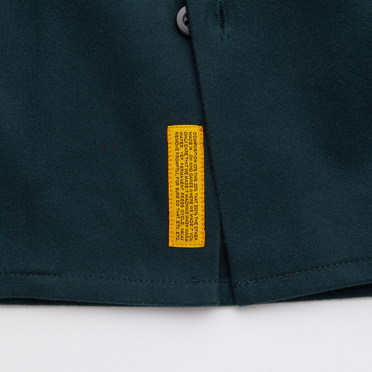 FAT WARMCROP エフエイティー ウォームクロップ F32521-SH21【メンズ シャツ ビッグシルエット 起毛感 ロゴ刺繍 25FW】