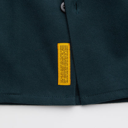 FAT WARMCROP エフエイティー ウォームクロップ F32521-SH21【メンズ シャツ ビッグシルエット 起毛感 ロゴ刺繍 25FW】