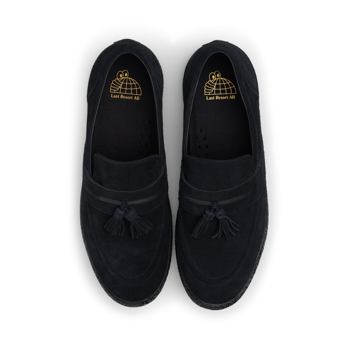 Last Resort AB VM005 Loafer Suede ラストリゾートエービー VM005 ローファー スエード VM005-BLK【メンズ スケートシューズ スリッポン ローファー クッションインソール 25FW】