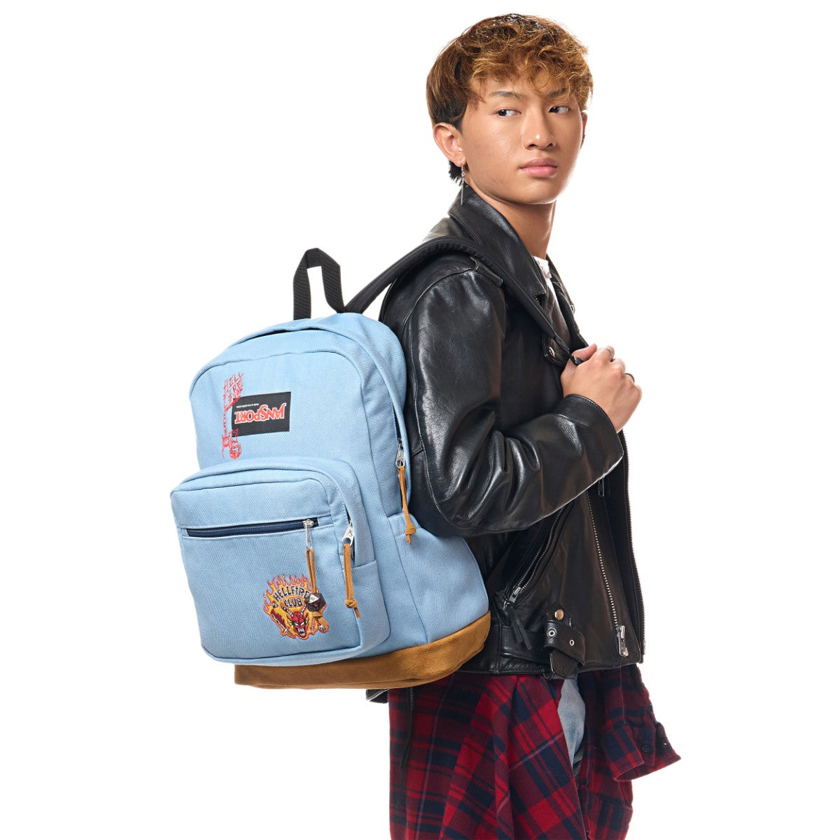 JANSPORT RIGHT PACK EXPRESSIONS HELLFIRE CLUB ジャンスポーツ ライト パック エクスプレッションズ ヘルファイア クラブ JS0A8989A2Q【メンズ バックパック   ノートパソコン収納 耐久性 バッグ アウトドアバッグ 25FW】