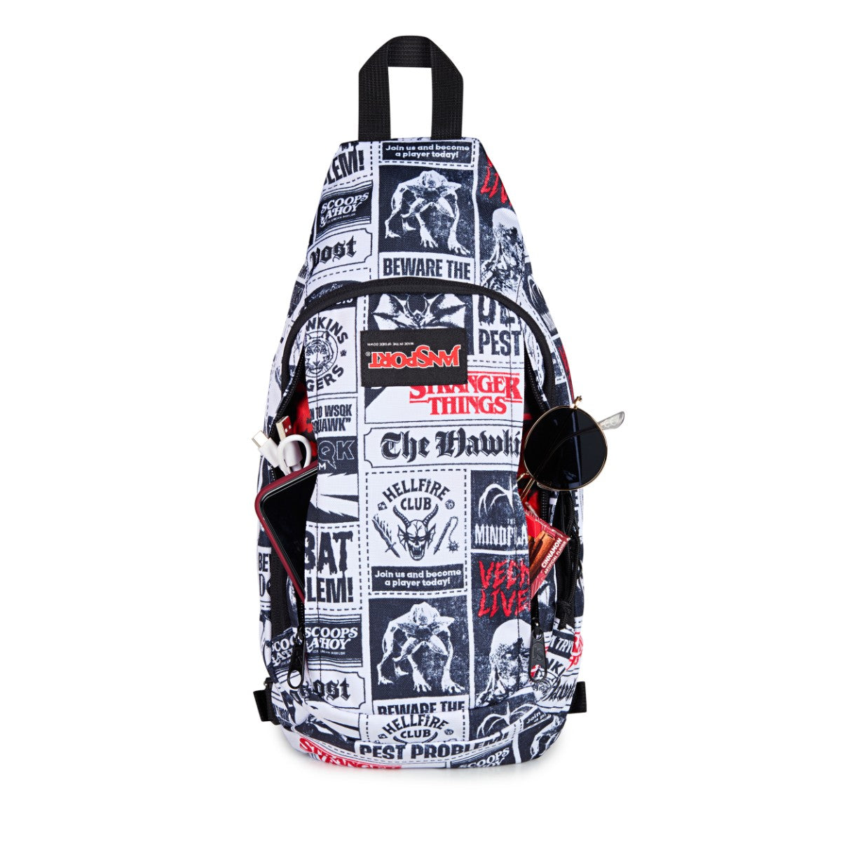 JANSPORT MOVE SLING HAWKINS POST ジャンスポーツ ムーブ スリング ホーキンス ポスト JS0A898AA2X【メンズ スリングバッグ ショルダーバッグ 6L 軽量 メッセンジャー コラボ 25FW】