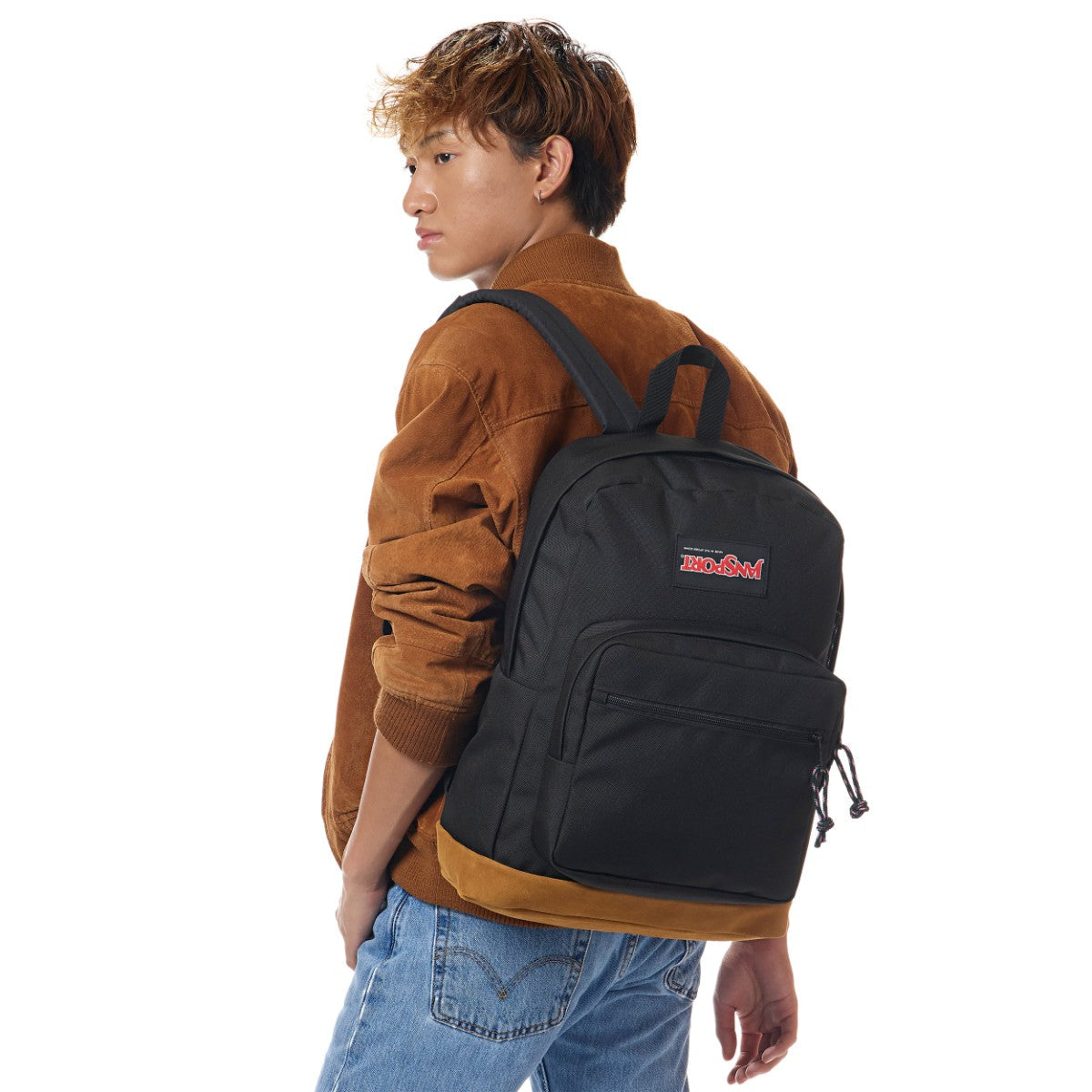 JANSPORT RIGHT PACK EXPRESSIONS MIKE'S JANSPORT ジャンスポーツ ライト パック エクスプレッションズ マイクズ ジャンスポーツ JS0A898D008【メンズ バックパック 28L PCスリーブ デイパック 通学 コラボ 25FW】